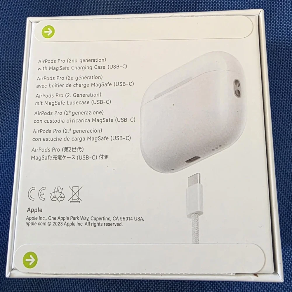 Apple AirPods Pro 2 (Gen2) Wireless Earbuds Active Noise Cancellation USB-C